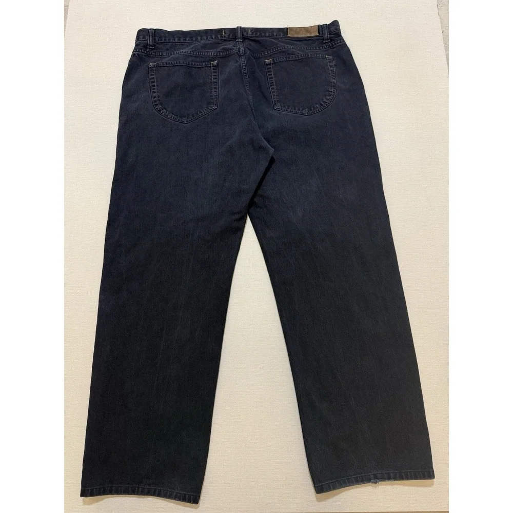 Zegna Sport Denim Project Men's Black Jeans Size 42 Luxury Cotton